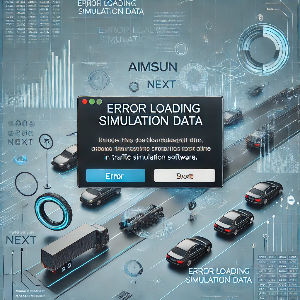 Aimsun Simulation Data Loading Error