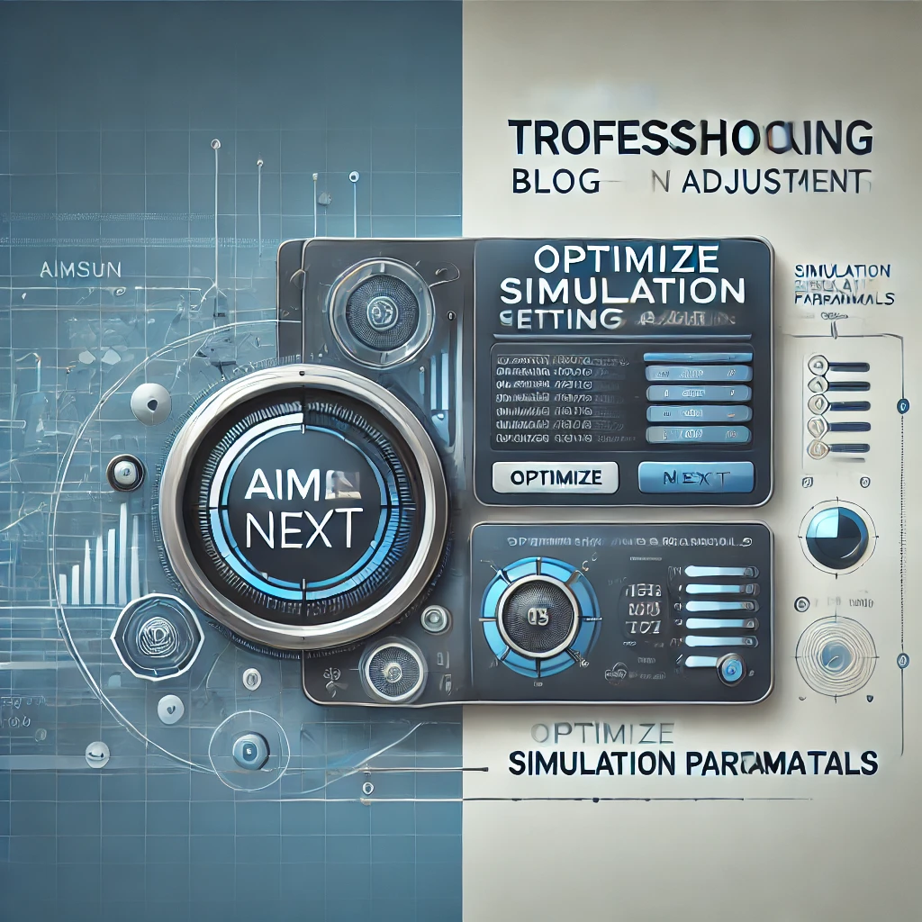 Adjusting Aimsun Simulation Settings