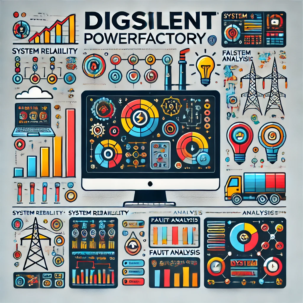 DIgSILENT PowerFactory fault analysis